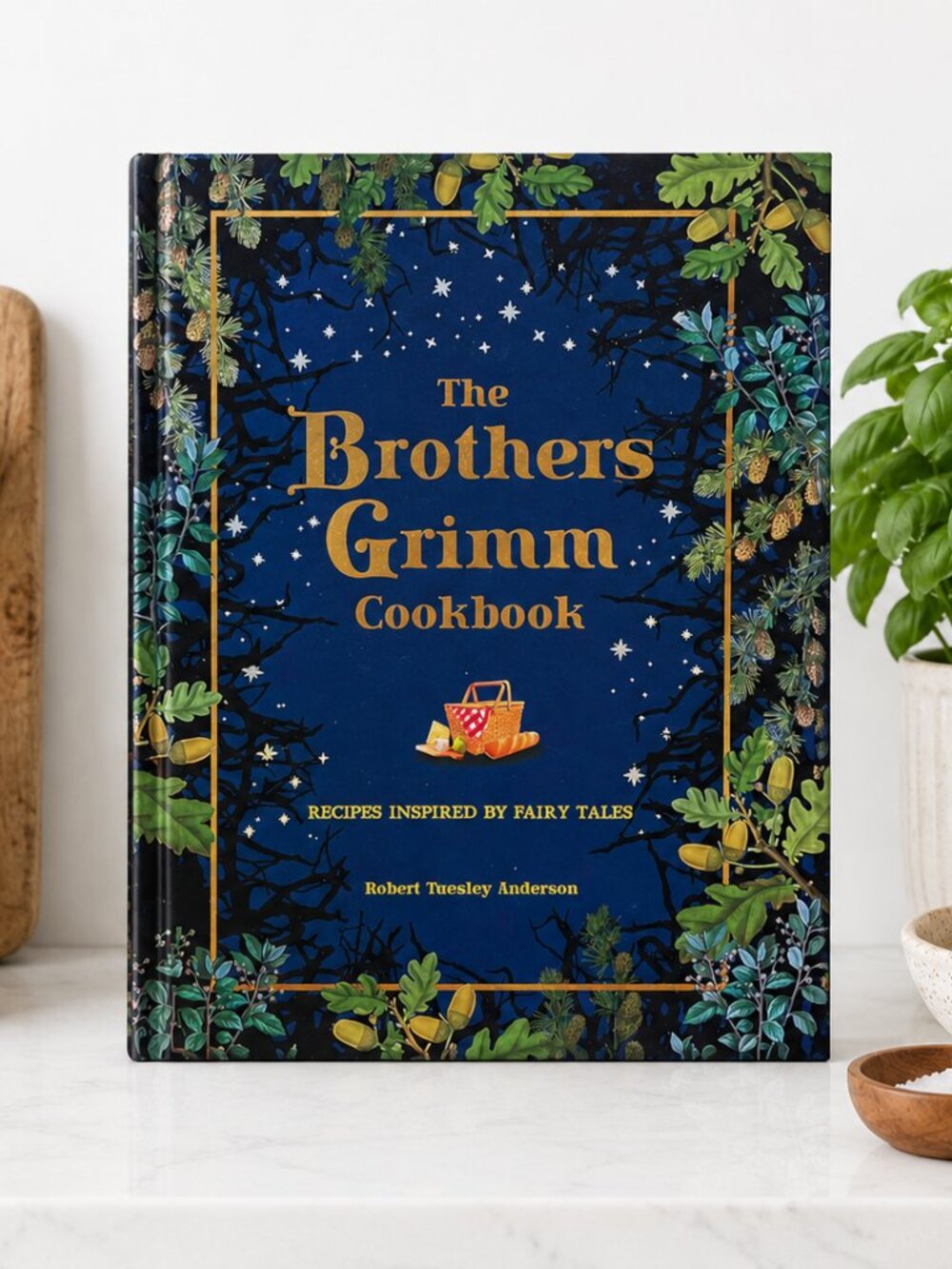 The Brothers Grimm Cookbook Recipes Inspired by Fairy Tales Hardcover NWT